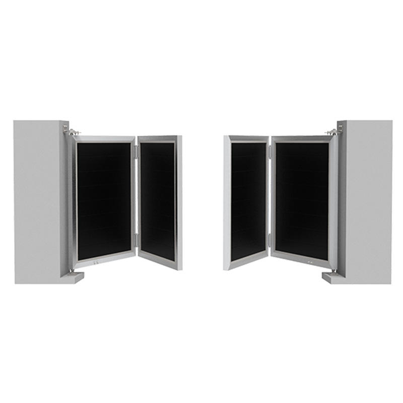 Eletric Folded Swing Gate丨WPC Gate丨Mexytech